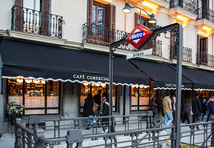 CAFÉ COMERCIAL Glorieta de Bilbao 7 Madrid