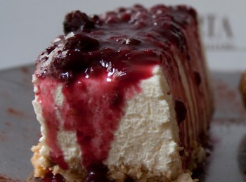 Una tarta de queso cualquiera