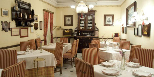 Taberna del Alabardero Mesas