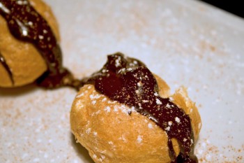 Profiteroles a la moda