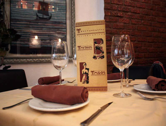Restaurantes Milos Mythos