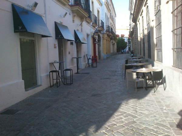Reino de León Fachada y Terraza Jerez