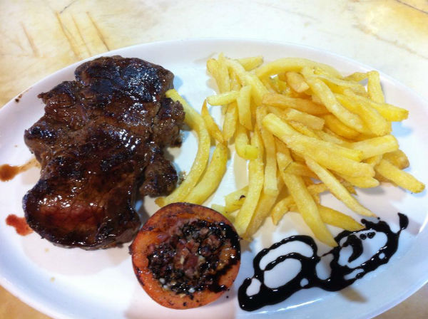 Solomillo Restaurante El Castillo Medina Sidonia