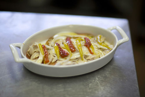 Restaurante Villoldo Ensalada de bonito con pimiento Villoldo