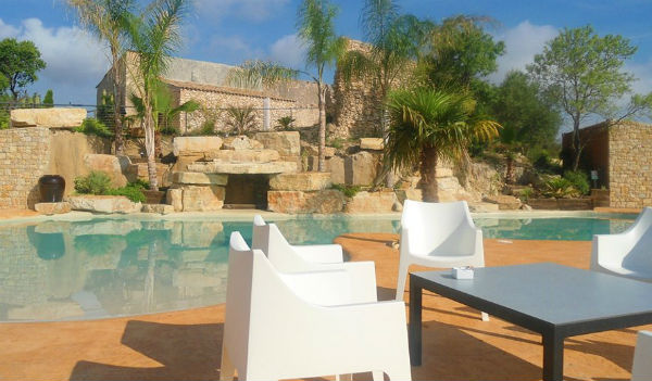 Restaurante Mas de Teret Terraza Piscina
