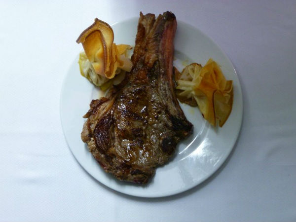 Reataurante Mesa del Conde Platos
