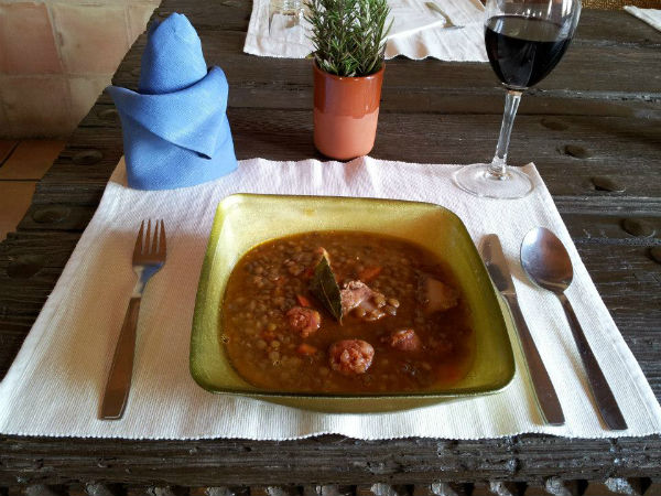 Valmar Juype Hotel Restaurante Lentejas