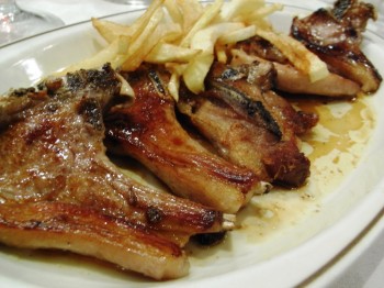 Costillas de cordero