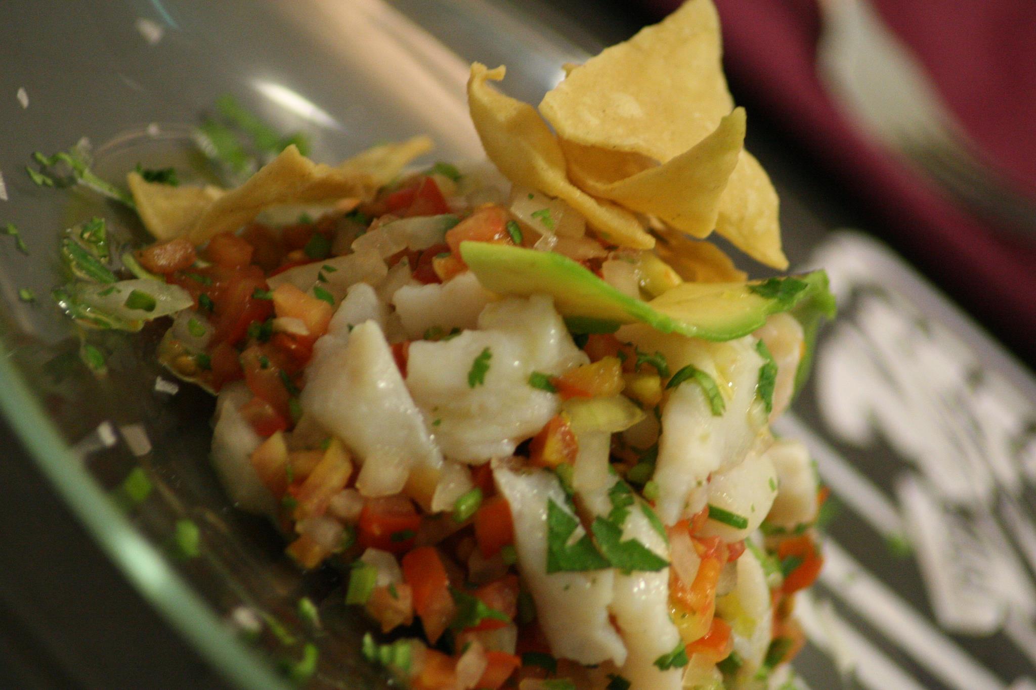 Cebiche en Taquería Tlaxcal BCN