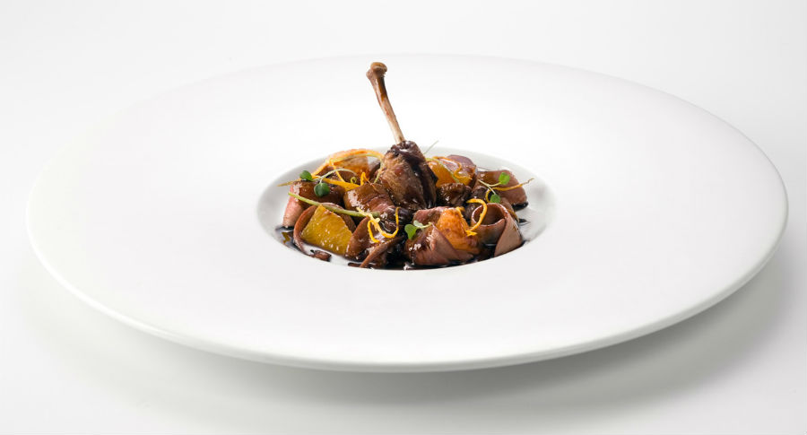 Restaurante Roca Moo Hotel Omm Platos