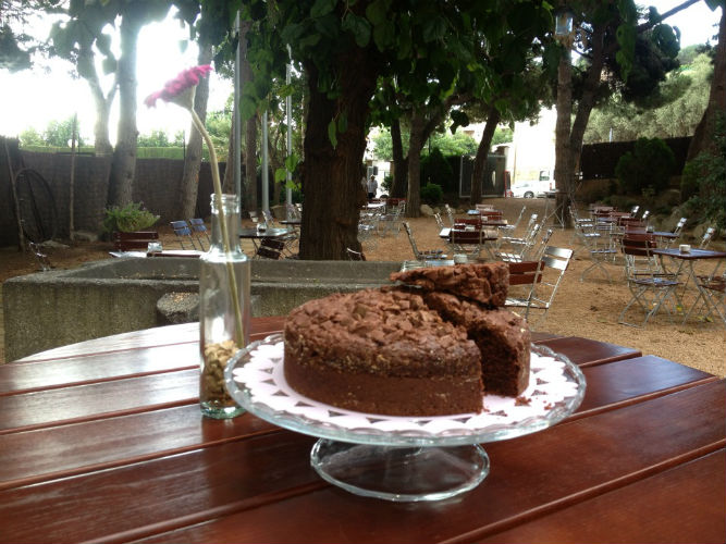 Restaurante Fuzion Bizcocho Chocolate