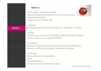 Menú III Navidad 2013