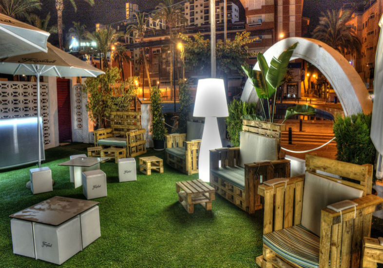 Restaurante Seis Perlas Terraza Copas