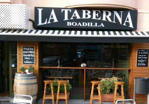 Cervecería La Taberna Boadilla Fachada
