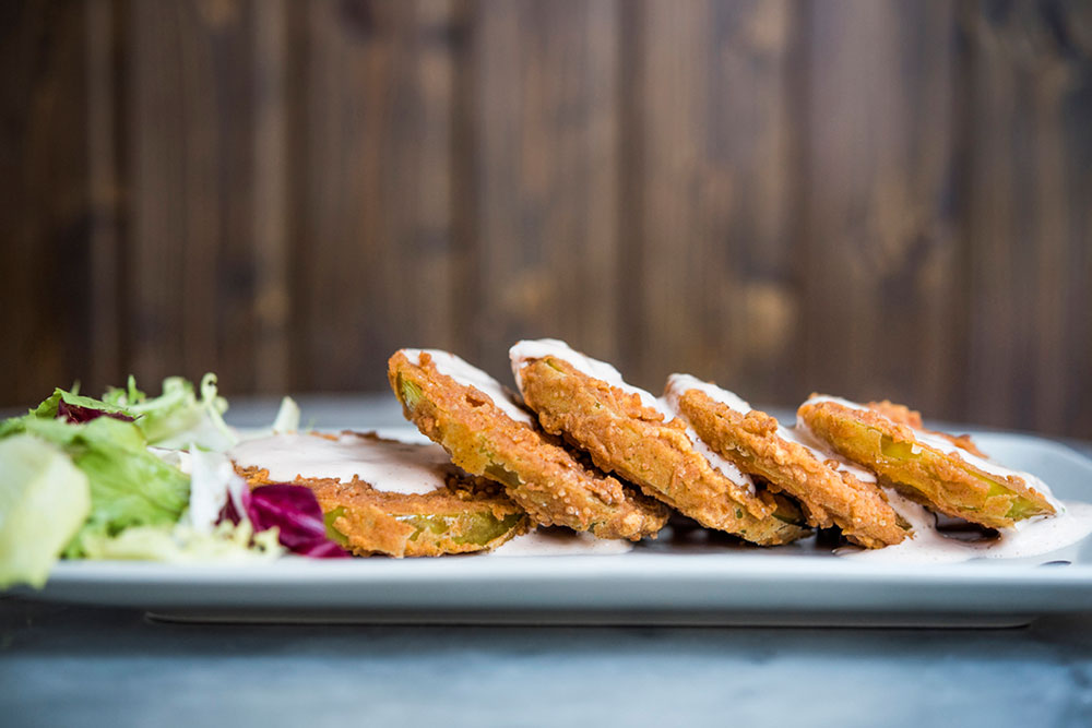 Tomates verdes fritos en Harvey´s