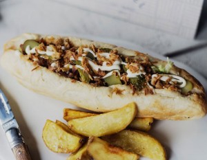 Bocadillo de costillas