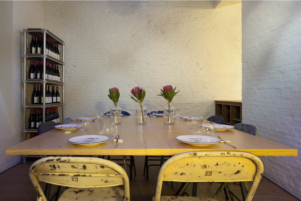 Comedor de Barra Atlántica Madrid