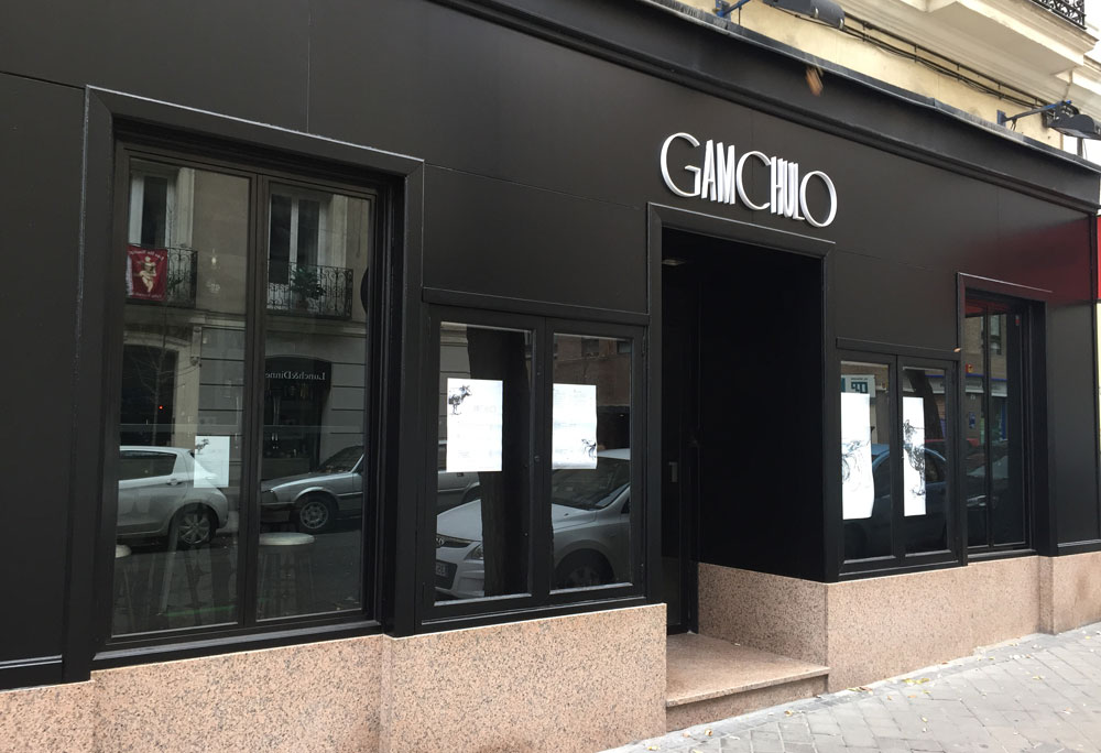 Restaurante Gamchulo en la calle Zurbano de Madrid