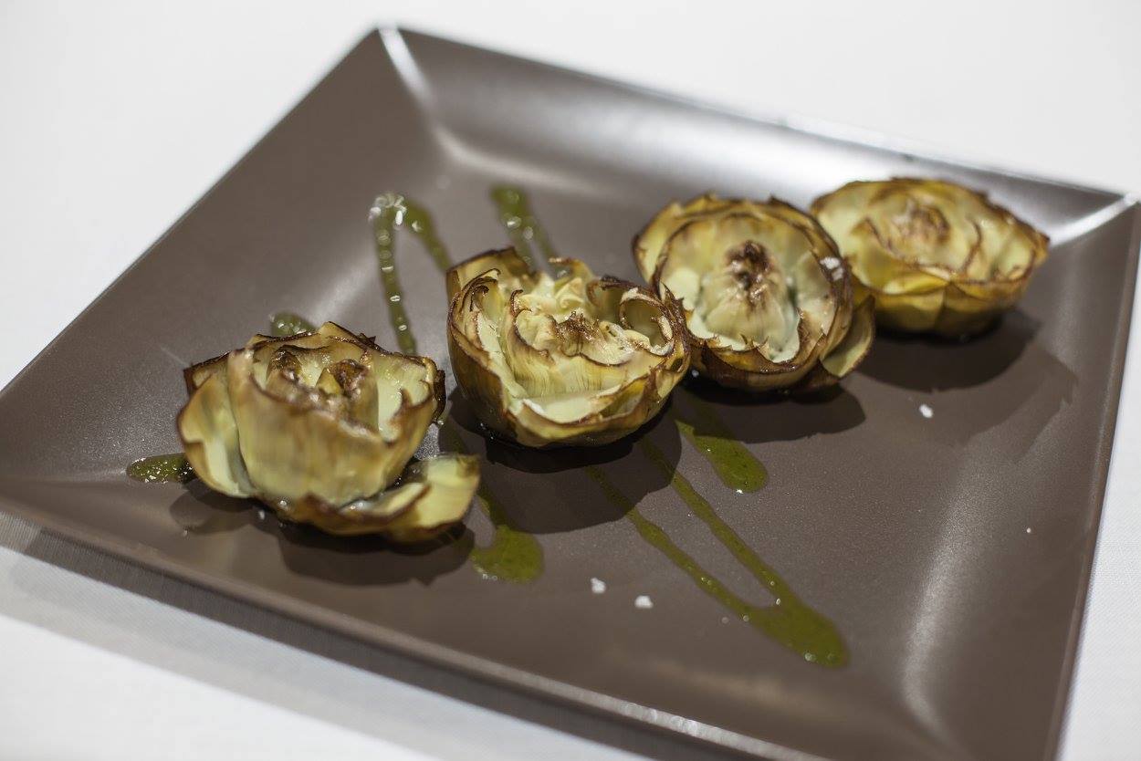 Flor de alcachofa de Reset