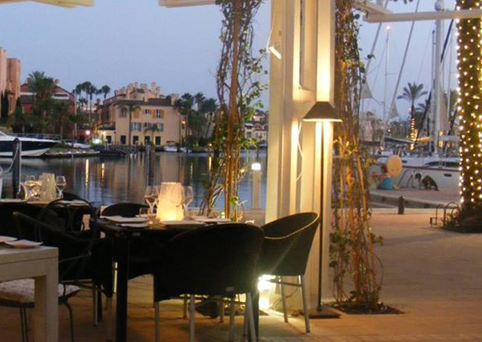 Restaurante El Molino del Conde Sotogrande Terraza