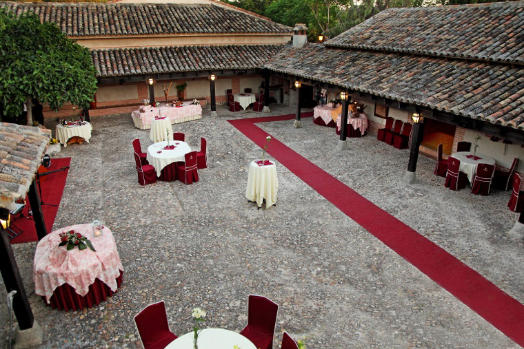 Finca Los Truecos Toledo Patio