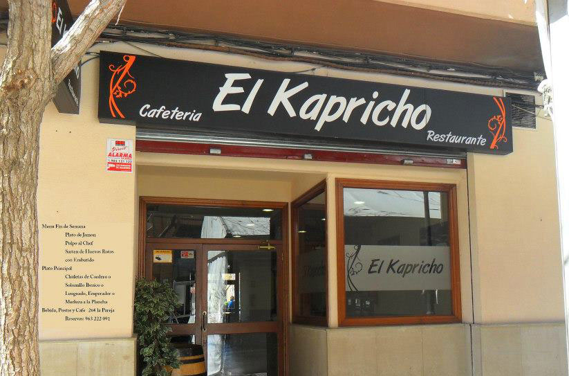 EL KAPRICHO » Calle Isaac Peral, 14. Valencia.