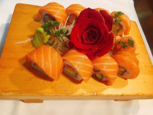 Salmón Uramaki