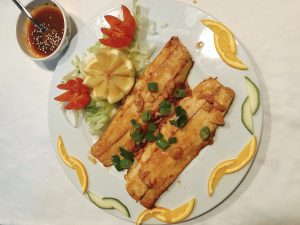 Pescado Teppanyaki