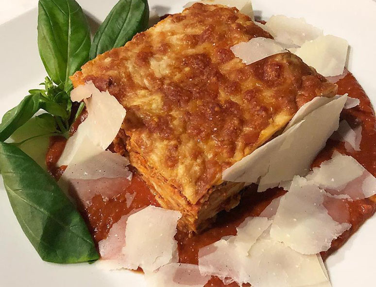 Restaurante Lettera 22 Madrid Lasagna