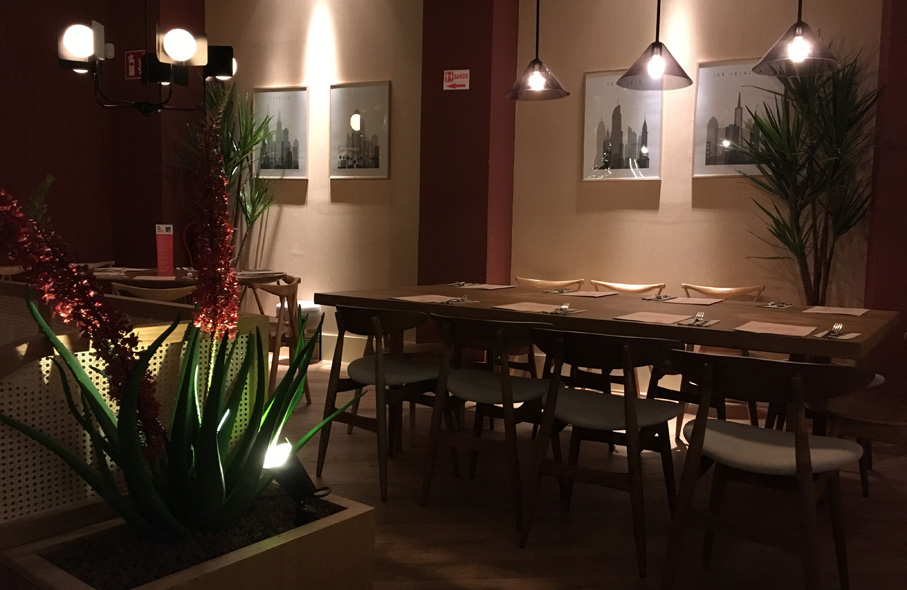 New York Burger Moraleja Green Interiores