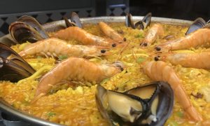 Paella de marisco