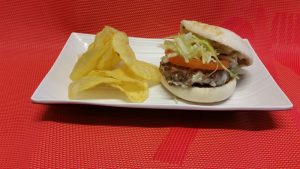 Hamburguesita casera