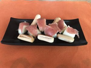 Melón con jamón