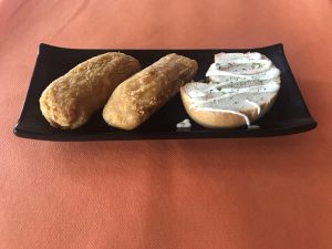Tacos de bacalao rebozado