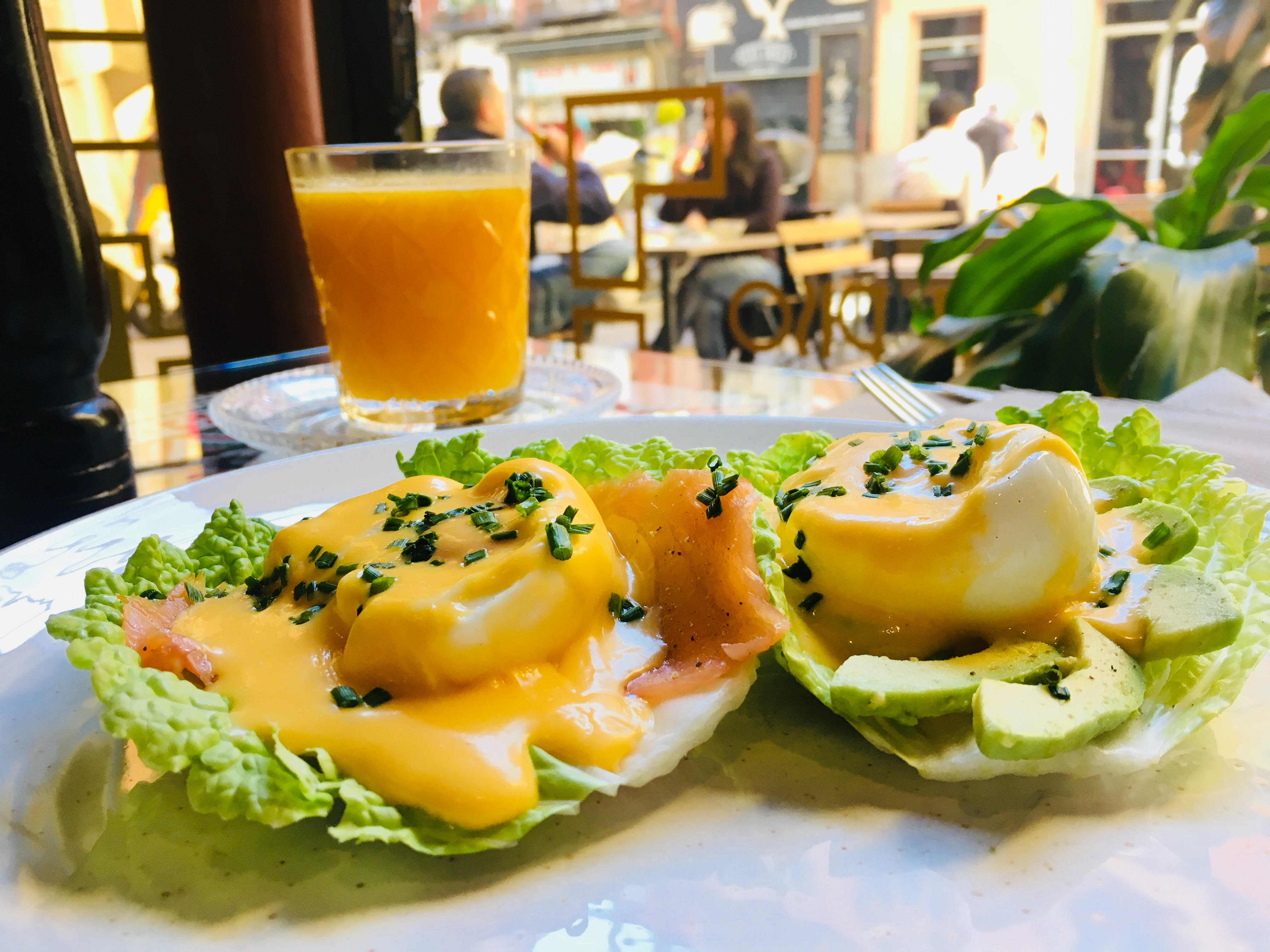 Huevos Benedictinos sin gluten - Gluten free eggs Benedict