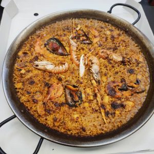 Paella de marisco