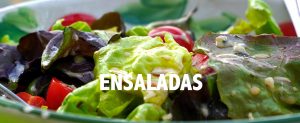 NORTE: Lechuga, tomate, pepinillo y salmón. (Aceite y vinagre)