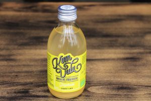 Kombucha de limón y jengibre