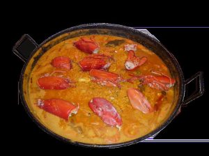 Arroz con bogavante