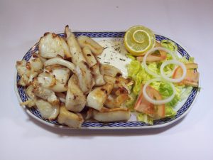 Sepia a la plancha