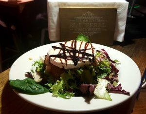 Ensalada Templada de Queso de Cabra