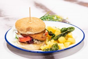 Hamburguesa de pollo