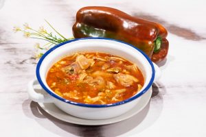 Oreja en salsa a la palentina