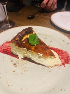 Tarta de quesos Lacabía