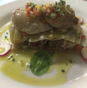 Ensalada de codorniz escabechada