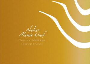 Chef Atelier Plus Menu with Great Wines Pairing