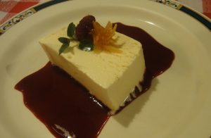 Mousse de chocolate blanco