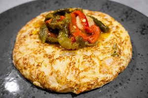 Tortilla de bacalao