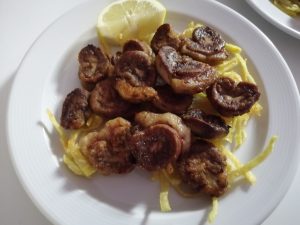 Riñones de cordero lechal