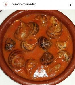 Caracoles a la Madrileña